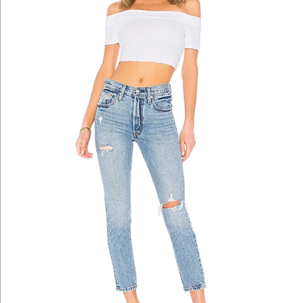 Levi’s 501 skinny jeans